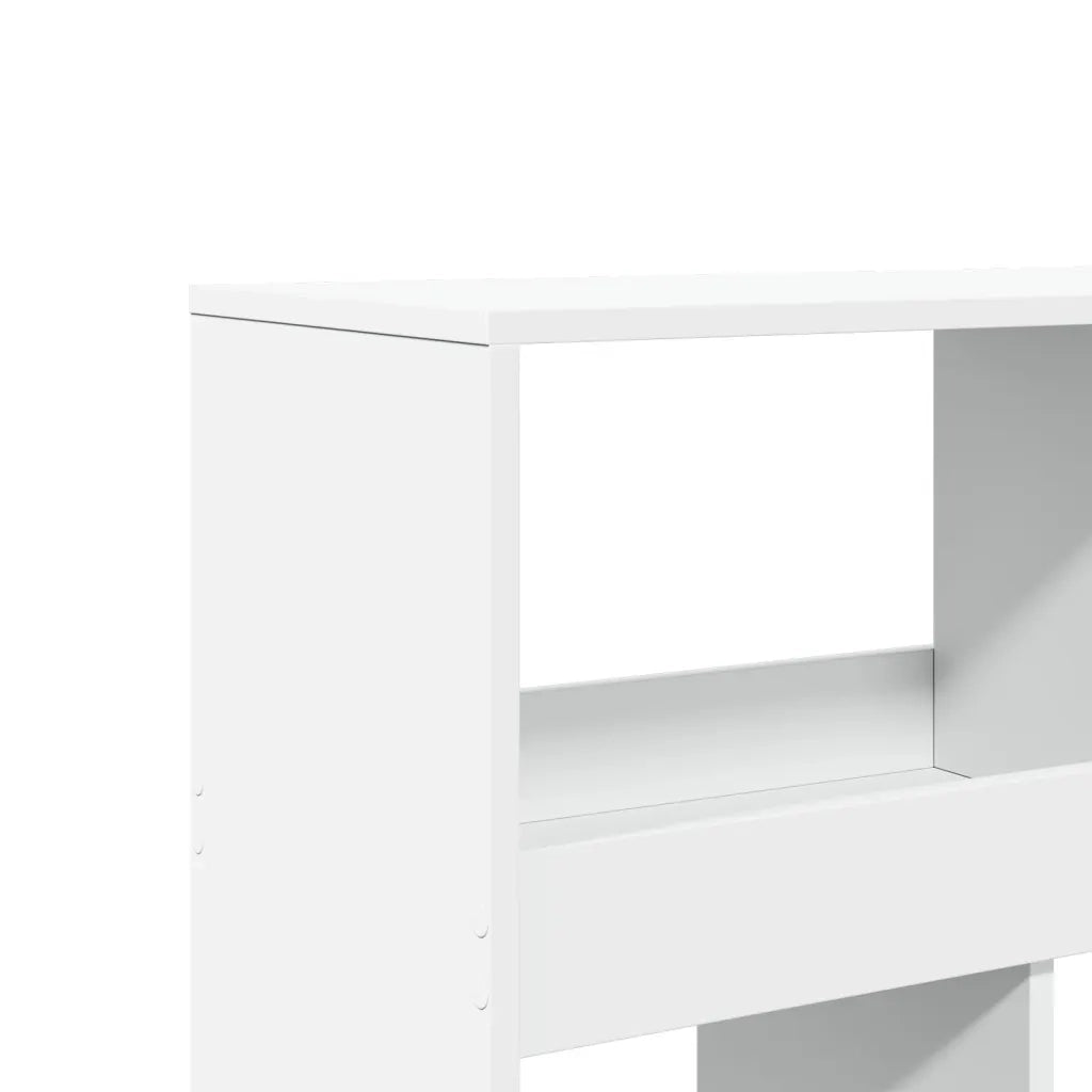 Libreria Bianca 100x33x125,5 cm in Truciolato 3309357