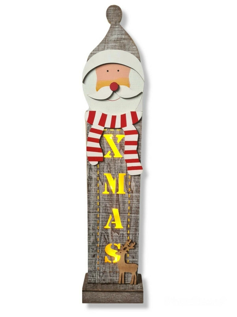 BABBO NATALE ARTICOLO NATALIZIO ADDOBBO NATALIZIO GADGET DI NATALE DECORAZIONE