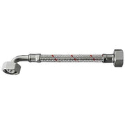 TUBO TRECCIA CARICO LAVATRICE LAVINOX PARIGI  INOX 3/4F CM 150
