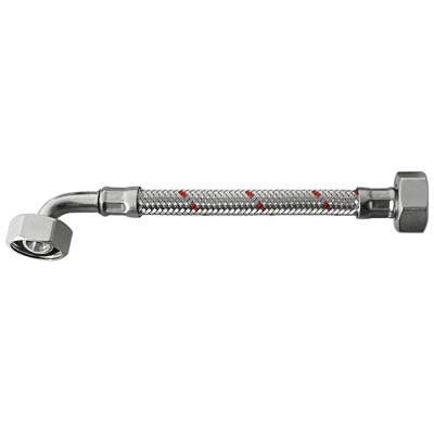 TUBO TRECCIA CARICO LAVATRICE LAVINOX PARIGI  INOX 3/4F CM 150
