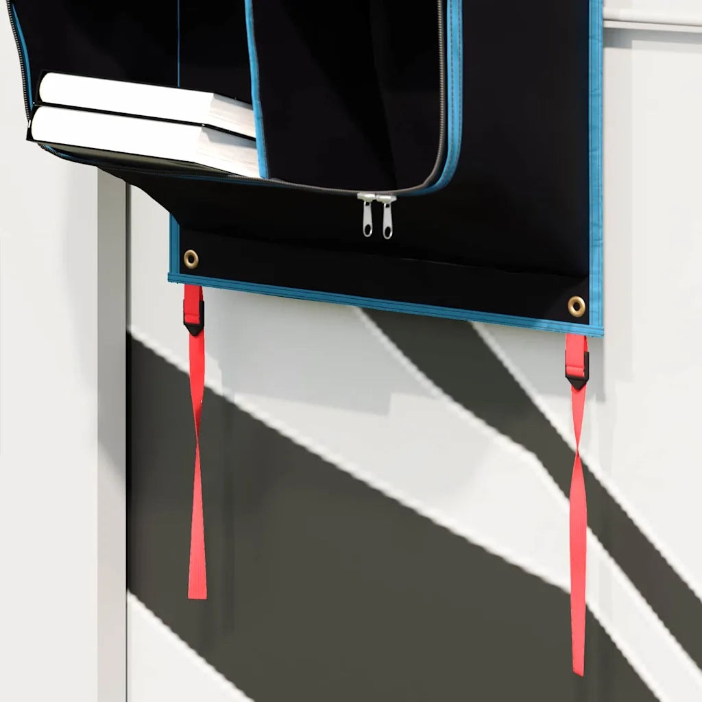 Sacchetto per Stoccaggio Nero e Blu 140 x 43 cm Oxford CFW6879286