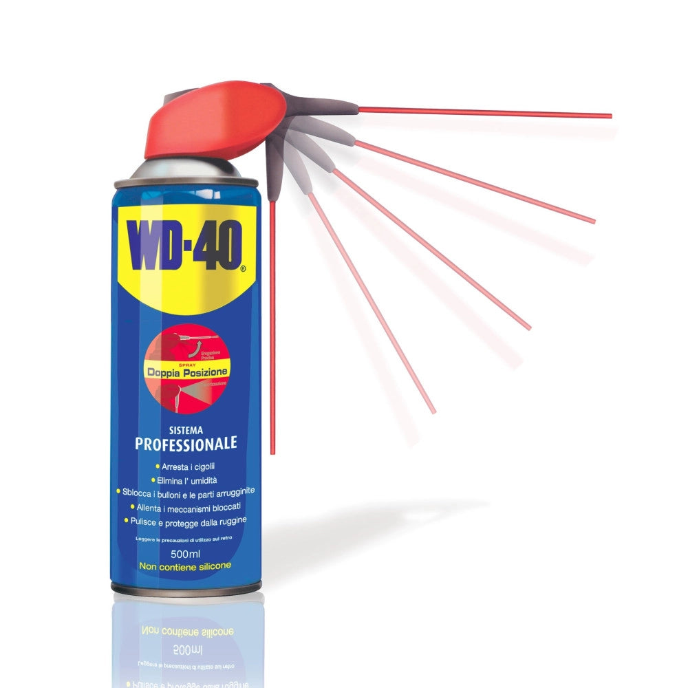 Trade Shop - Spray Lubrificante Multifunzione Wd40 Sbloccante Pulitore 450ml Smart Wd-40 -