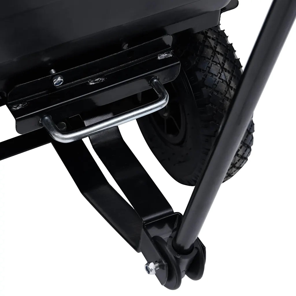 Carrello Manuale Ribaltabile da Giardino 300 kg 75 L Nero cod mxl 53652