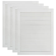 Ante a persiana a 4 pezzi legno di pino massiccio 61,5x39,4 cm bianco 02_0003929