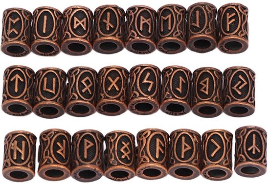24 pezzi di perle per capelli in stile antico - grandi gusci di acciaio inossidabile per DIY decorazione dei capelli