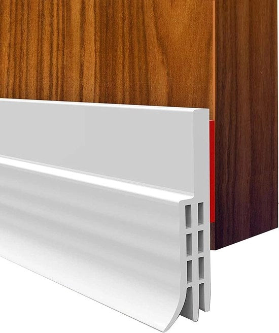 Tappo a doppia espansione per porte - Blocco di uscita resistente all'acqua contro insetti - Isolamento acustico - Bianco