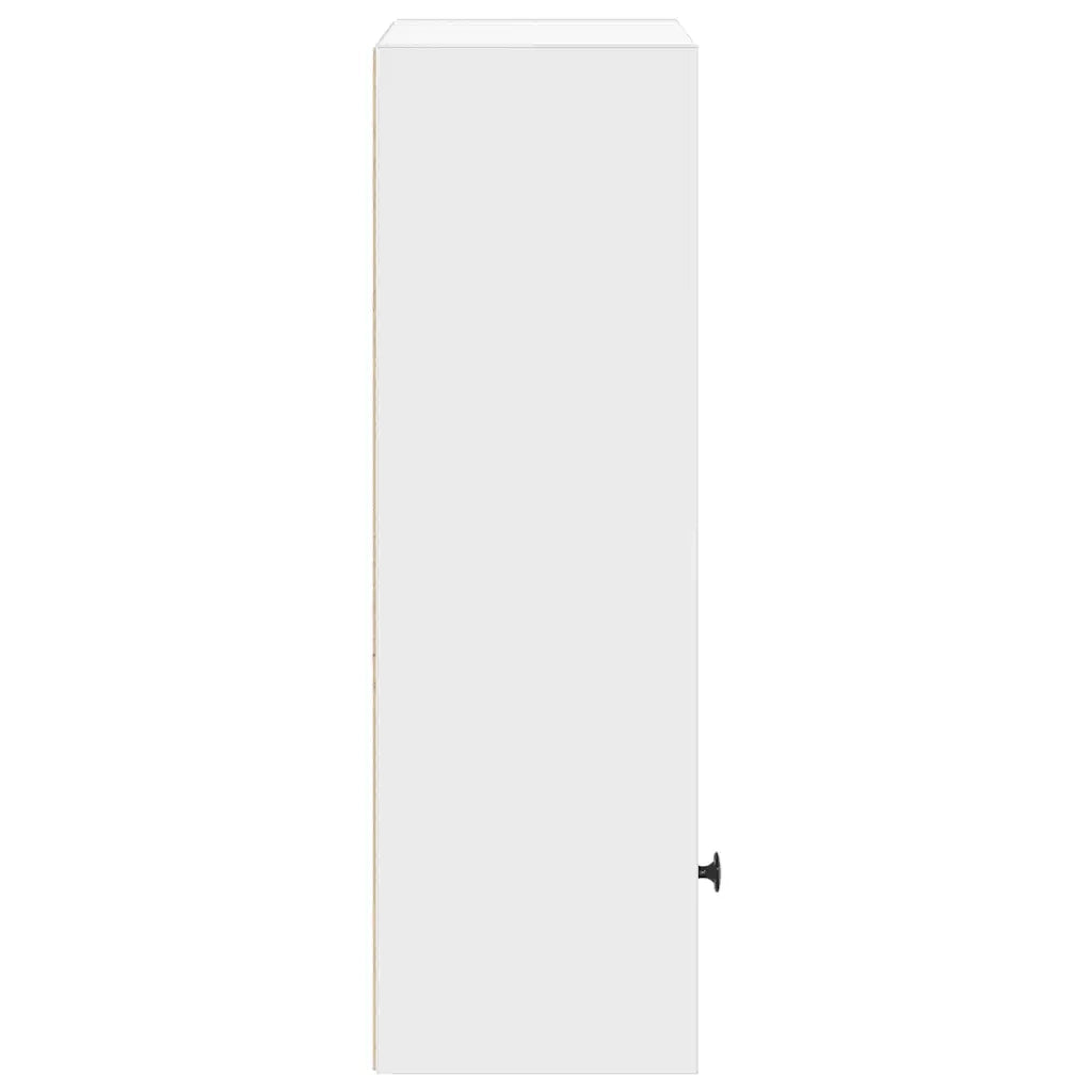 Libreria Bianca 31x24x77 cm in Legno Multistrato
