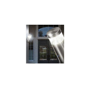 Trade Shop - Elegante Lampada Esterna Led 3 Watt Di Acciao Applique Giardino Terrazza Ip54 -