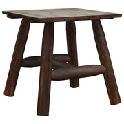 Tavolino | Tavolo laterale 49x49x50 cm in Legno Massello di Abete Rosso