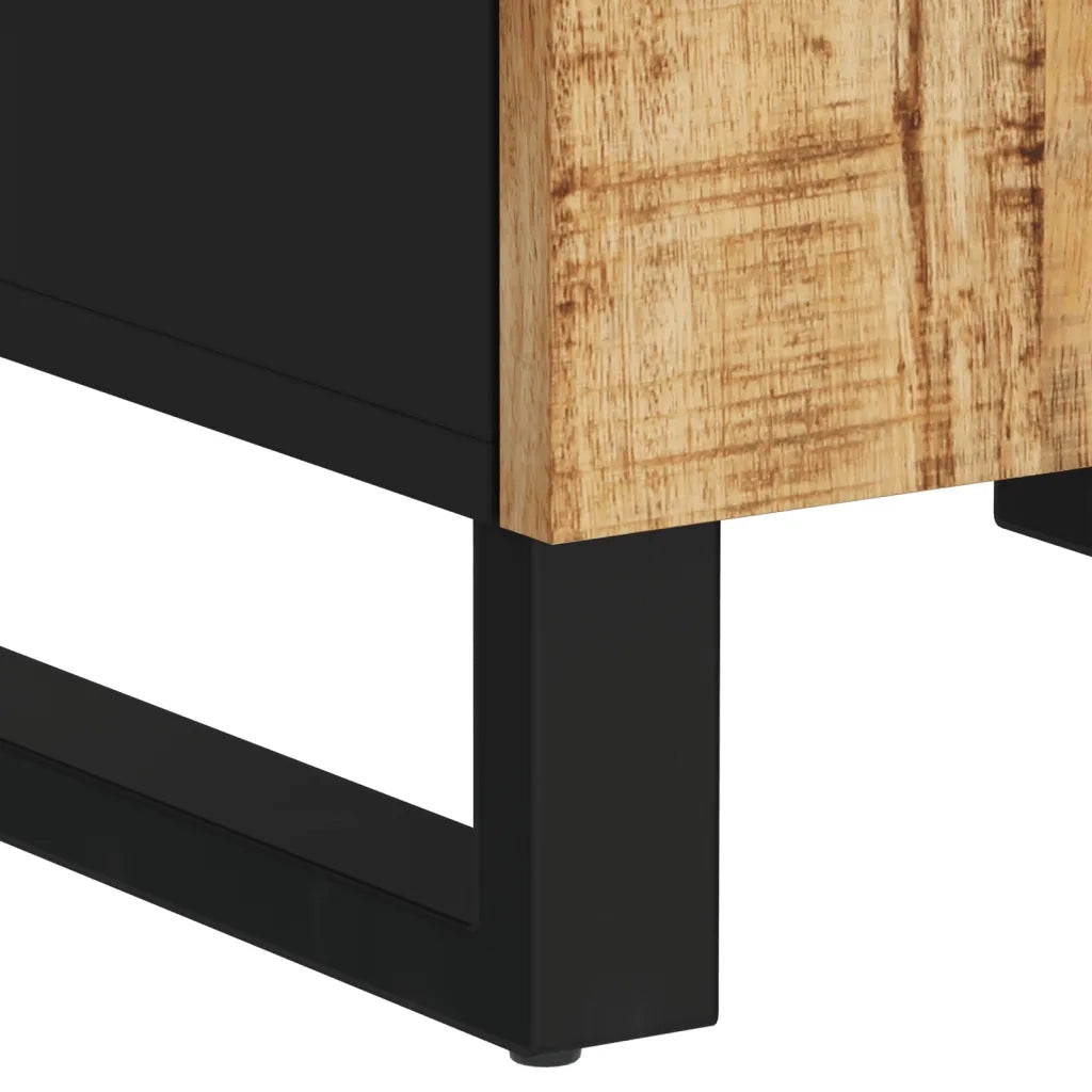 Mobile da Bagno | Armadio da bagno 38x33x160 cm in Legno Massello di Mango