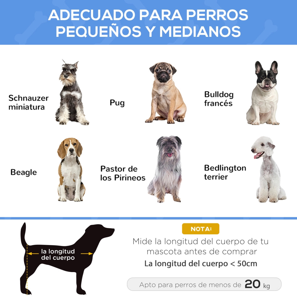 Letto per cani rialzato ¨C Zephmum ¨C Nero 91x69x29 cm