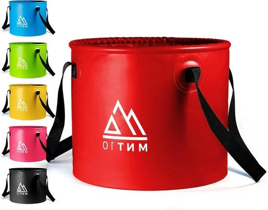 Emiciclo di 20L in Tela di Tarpaulin Robusta - Rosso