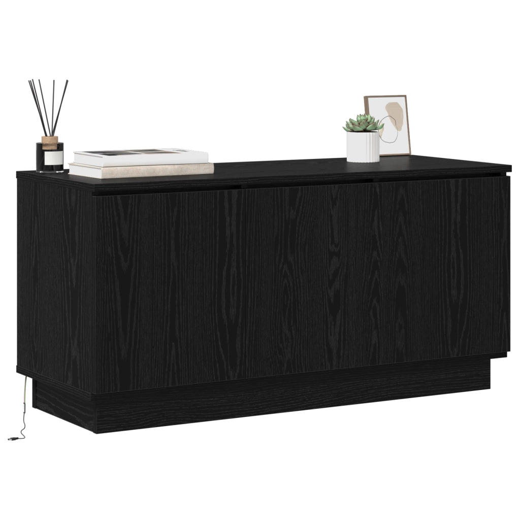 Mobile TV Nero 100x38x49 cm Legno ingegnerizzato