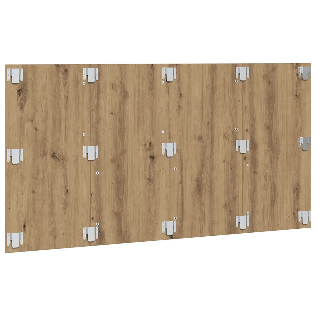 Testiera Rovere Artigianale 160x1,5x80 cm Legno Multistrato 856827