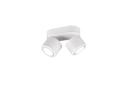 Faretto da Interno a LED in Metallo Bianco Opaco