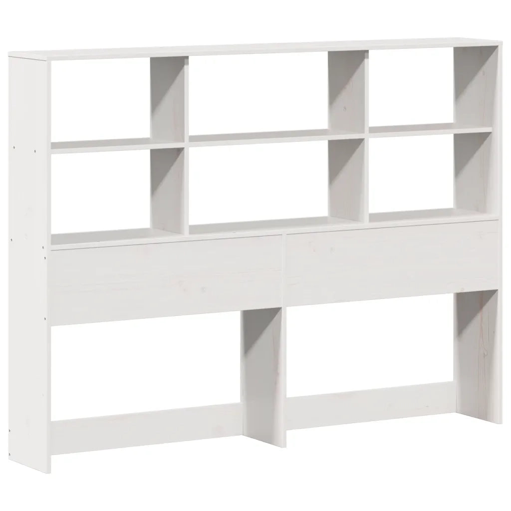 Letto senza Materasso Bianco 140x190 cm Legno Massello di Pino 3323468