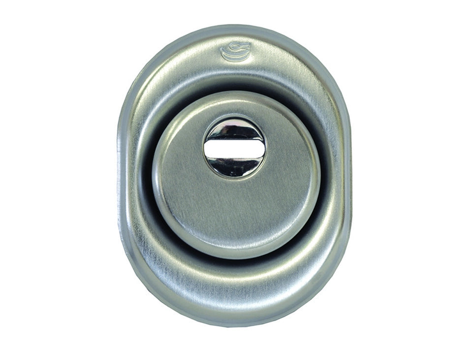 DEFENDER 325/C IN ACCIAIO CROMO SATINATO   mm.50x22h. interasse mm.38    CIPIERRE