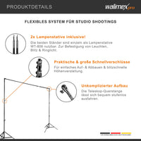 Sistema di fondali telescopici XL 225-400