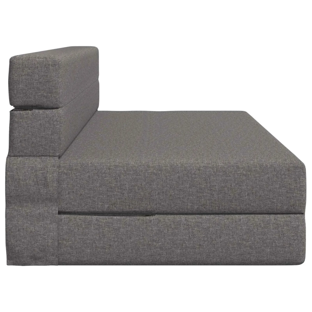 Divano Letto Pieghevole Grigio Chiaro 152 x 86,5 x 60 cm 900119