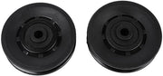 Kit di allenamento con carrucole robuste - 2 pezzi - forma U - foro interno 10 mm - duraturo - ideale per allenamento di forza - sistema carrucola