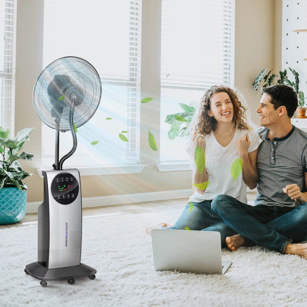 Ventilatore nebulizzatore 90 W ¨C zephmum ¨C grigio nero