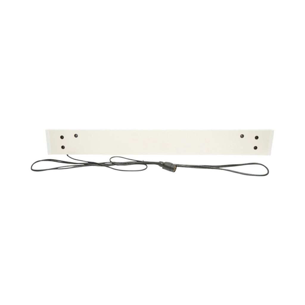 Gancio di traino 1200 mm, 2 lampade a LED, cavo da 6 m, presa a 7 poli 12/24 V