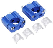 Altezza Sterzo Adattatore - Sterzo Riser - Guida Comoda - Diametro Regolabile - 22/28 mm - Blu