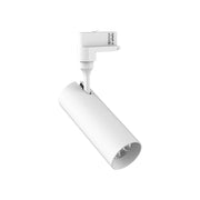 Proiettore Cilindrico Smile Alluminio Bianco Led 15W 3000K Luce Calda Cri90 36°