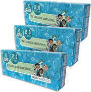 Zaini Compostabili con Chiusura - Contenitori per Cibo - 25 Zaini 0,5 Litri - 15 cm x 15 cm - 3 Set di Sacchetti Congelatori