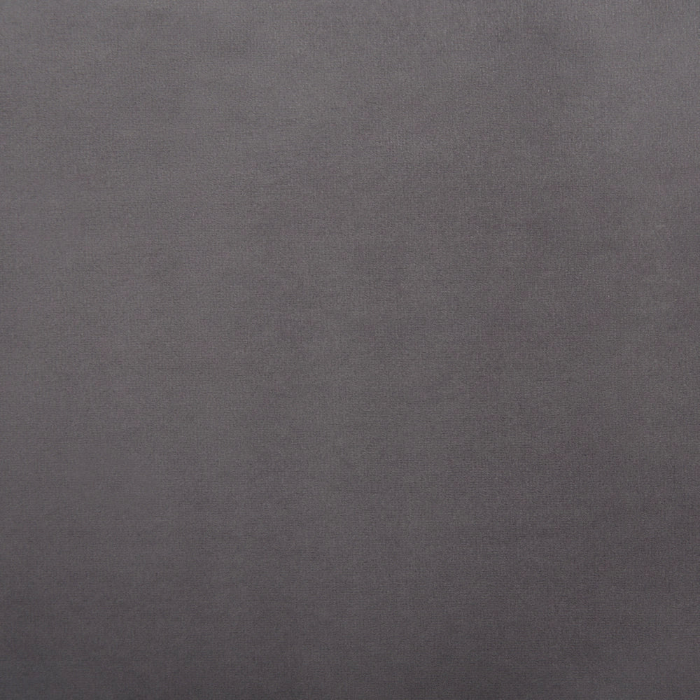 Poltrona Velluto Grigio Struttura In Metallo Dorato Con Schienale Tondo Stile Glam