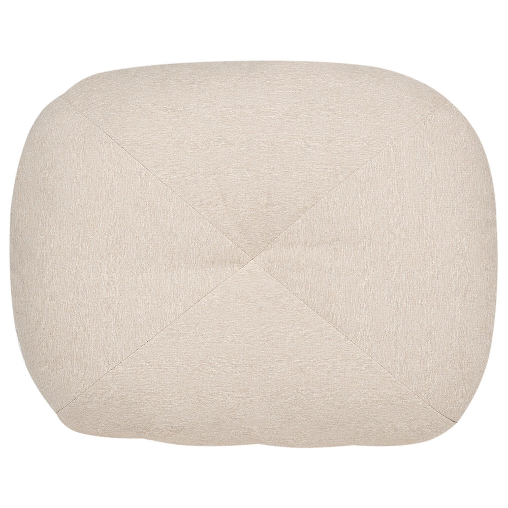 Divano pieghevole e trasformabile in letto in tessuto beige stile moderno soggiorno