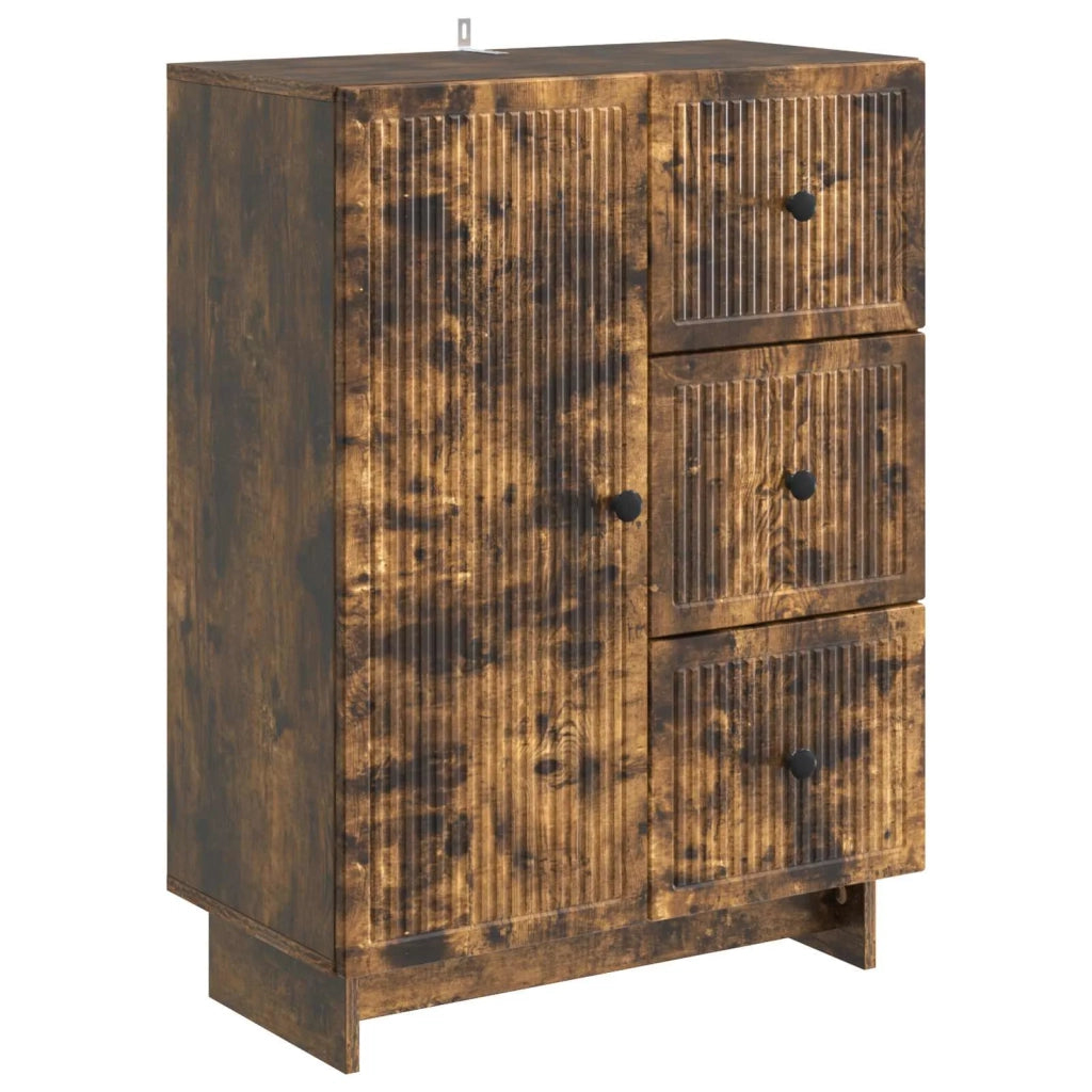 Credenza Rovere Fumo 66 x 34,5 x 90 cm Legno ingegnerizzato 893940