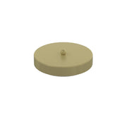 Rosone Tondo Multiforo Metallo Ottone 7 Uscite D10Cm
