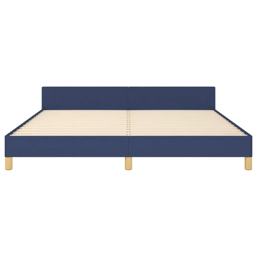 Giroletto senza Materasso Blu 180x200 cm in Tessuto