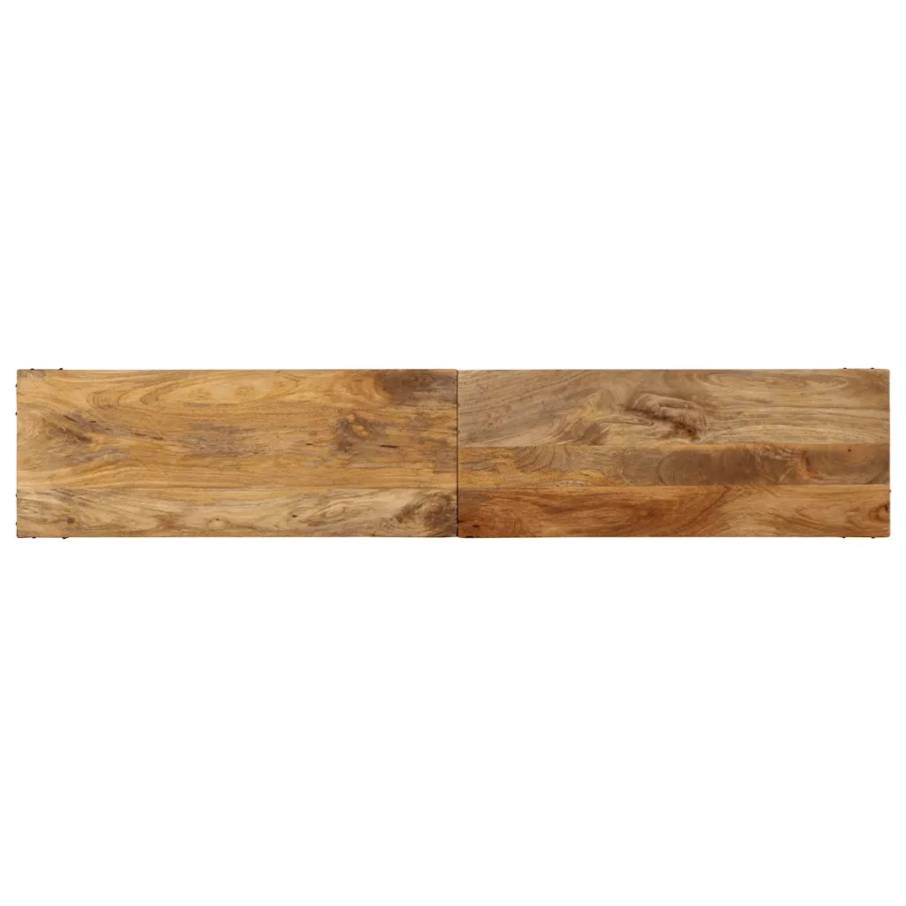 Tavolo Consolle 180x35x70 cm in Legno Massello di Mango 373614
