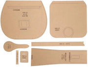 Borsa a mano di alta qualità - Tasca a tracolla/Tasca da appendere - Strumento DIY pratico - Portatile - Materiale duraturo - Borsa in pelle