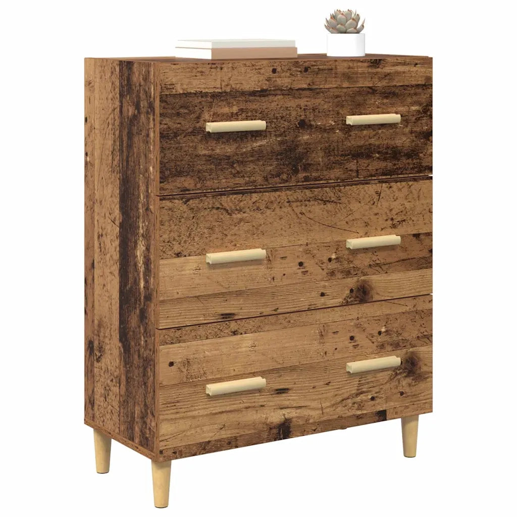 Credenza-Buffet-Armadio da cucina Legno vecchio 69,5 x 34 x 90 cm Legno multistrato 866338