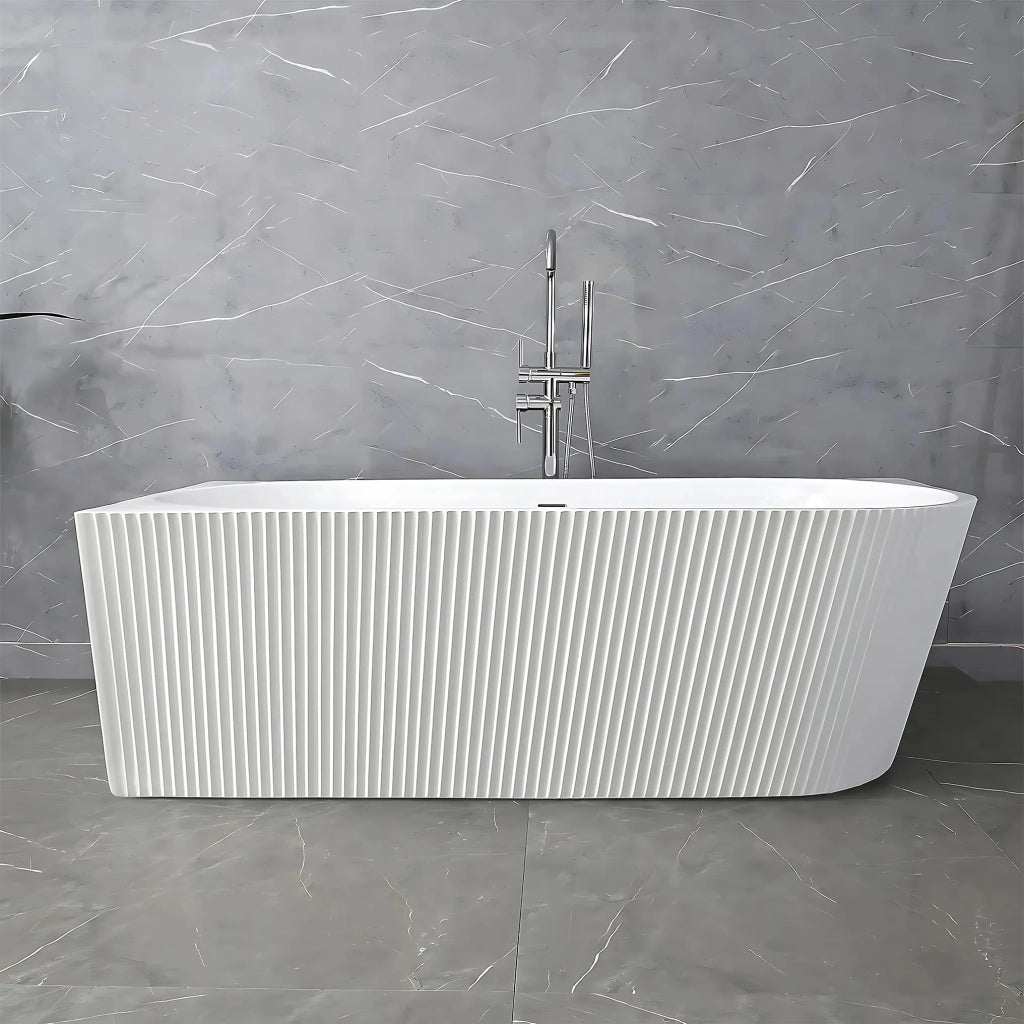 Vasca Bagno Wenus Sinistra 170cm Copritappo oro spazzolato
