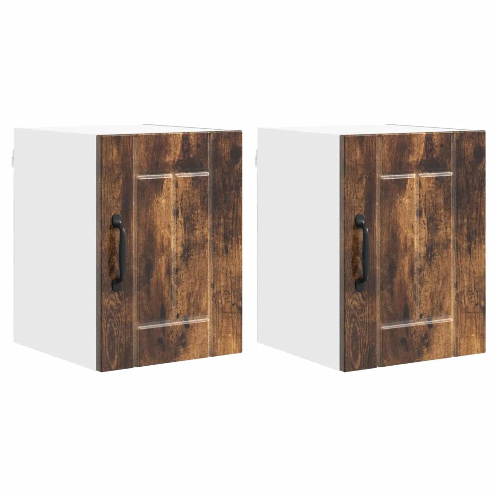 Pannello lavastoviglie Lucca 2 pcs Rovere Fumo 30 x 31 x 40 cm 884865