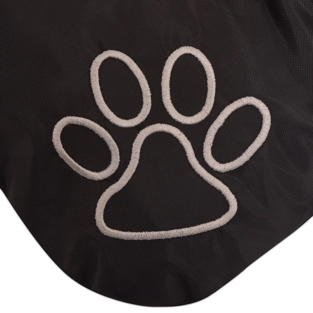 Materasso per cani 90 x 60 x 8 cm nero 02_0001595
