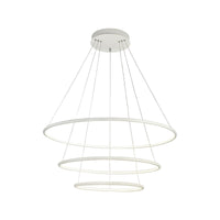 Lampada pendente Modern in Metallo Nola Bianco