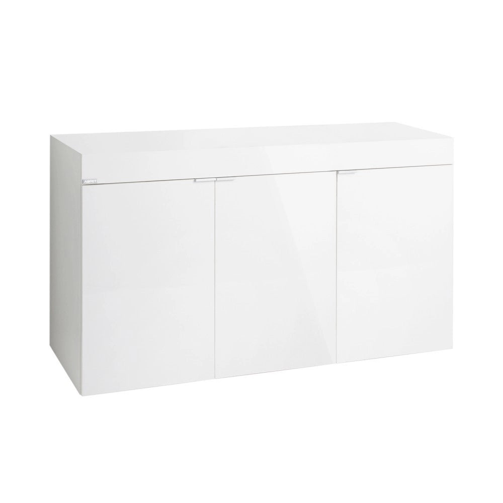 AqPet Cabinet 120 Supporto per Acquari in Legno 120x50x80h Colore: Bianco