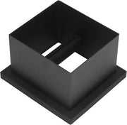 Bacetto in acciaio inossidabile senza fondo per espresso - cassa di schiuma per caffè - contenitore di scarto espresso ideale per la ristorazione
