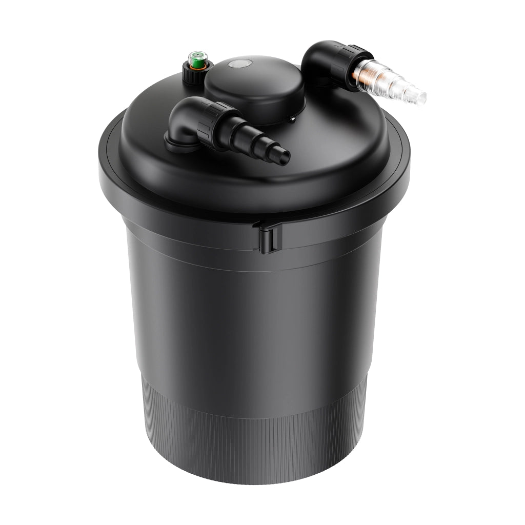 CPF-380 Filtro a pressione con UVC 11 W e chiarificatore per laghetti fino a 12.000l d’acqua