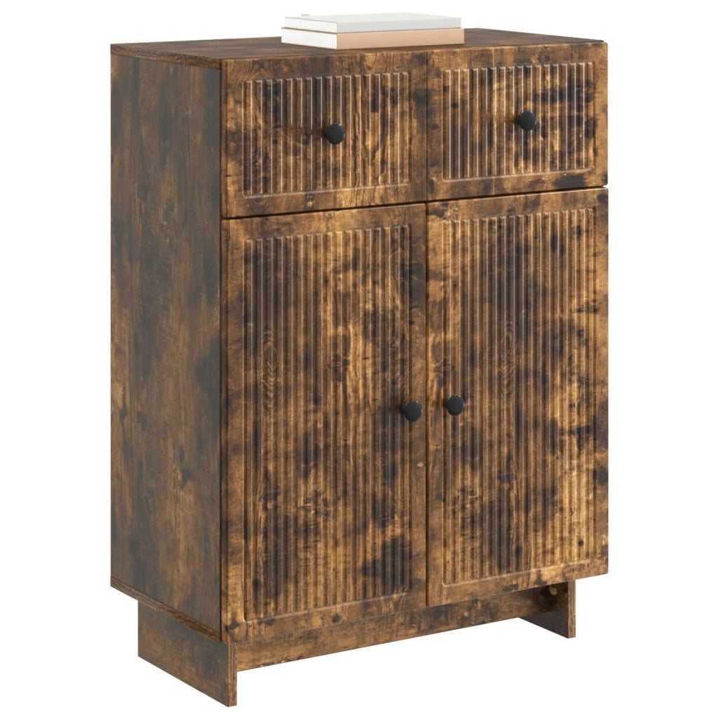 Credenza Rovere Fumo 66 x 34,5 x 90 cm Legno ingegnerizzato