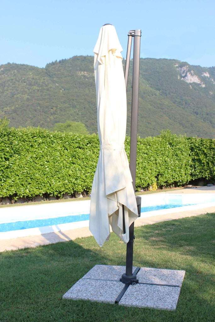 Ombrellone da Giardino decentrato 2x3 in alluminio - PIAVE