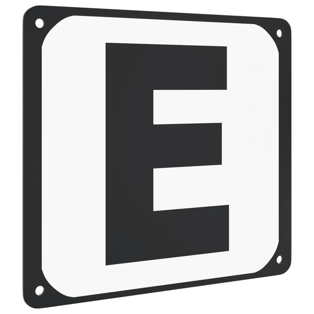 Lettere Arena da Dressage 12 pz in Acciaio