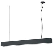 Lampada a sospensione LED Ibros grande nera 24W CCT Light Prestige