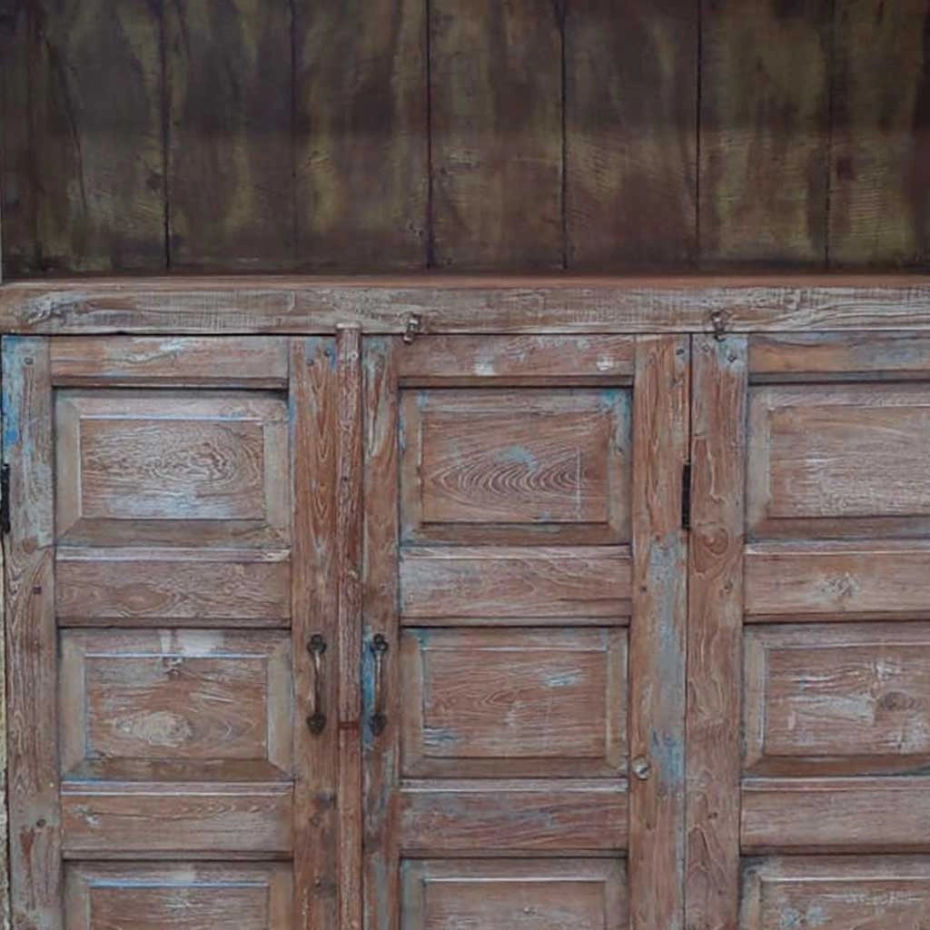 Scaffale in legno marrone 137x40x186h