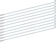 Accessori per bicicletta - Spigoli per ruote - 10 pezzi - Acciaio inossidabile - Diametro 2,2 mm - Accessori per mountain bike e biciclette da tre ruote